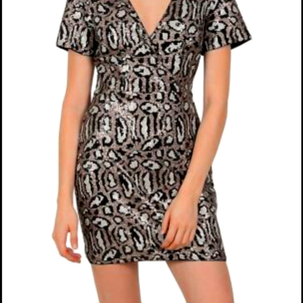 COPY - BNWT - brand new, never worn Elegant Sequined Molly Bracken cocktail dr… - Picture 2 of 7